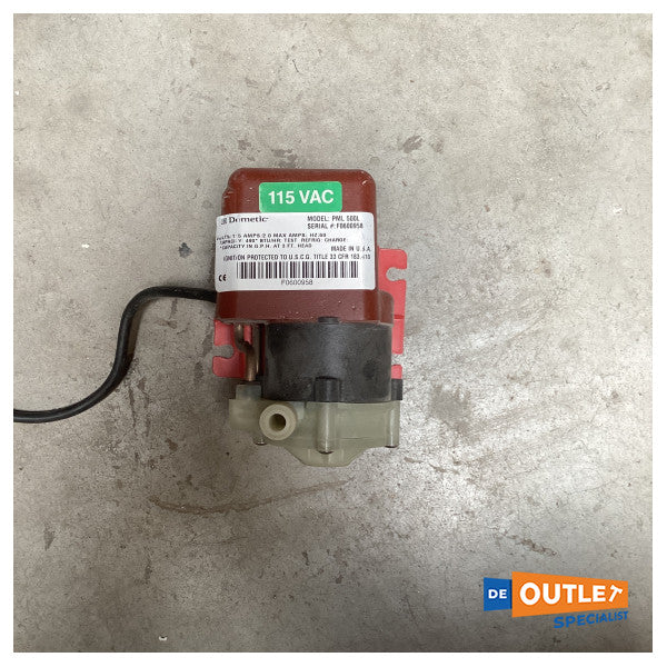 Dometic PML500L condizionatore d'aria pompa acqua mare 115V/60Hz