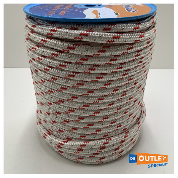 リール トレム シドニー・ダブル編みライン ポリエステル 14mm レッド 100m