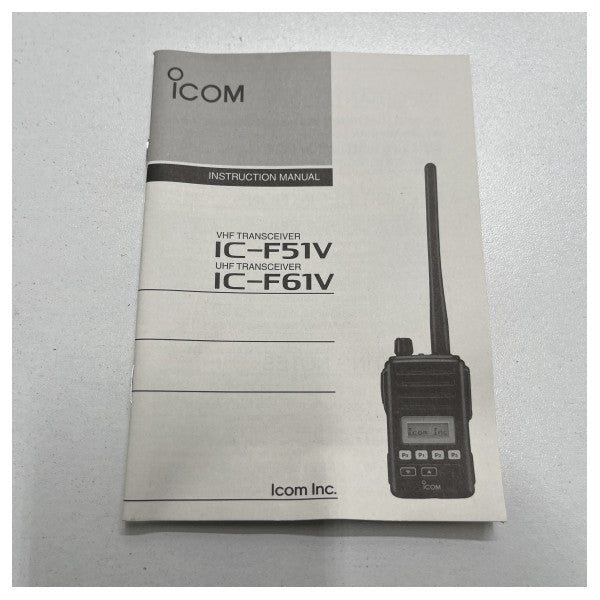 ICOM PMR Handheld 2 voies radio VHF-IC-F51V