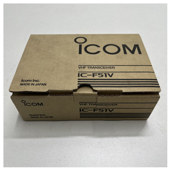 ICOM PMR Handheld 2 voies radio VHF-IC-F51V