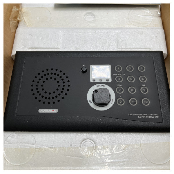 Alphatron AlphaCom RT20488V VHF MF sort - 3202.0988