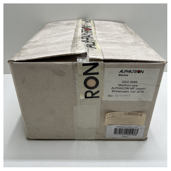 Alphatron AlphaCom RT20488V VHF MF sort - 3202.0988