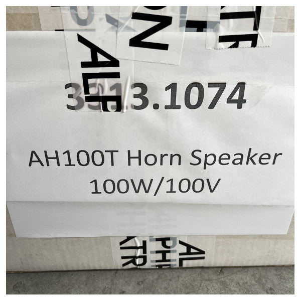 Alphatron -Hornlautsprecher AH100T 100 Watt 100V - 3313.1074