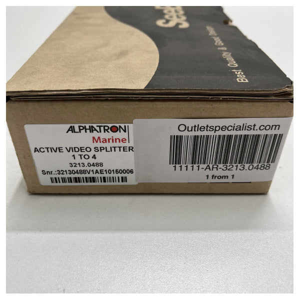 Ενεργός διαχωριστής βίντεο Alphatron SeeEyes 1 έως 4 - SC-1VDA