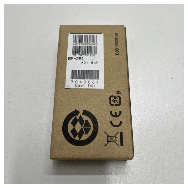 ICOM バッテリーケース ブラック AAバッテリー用 - BP251