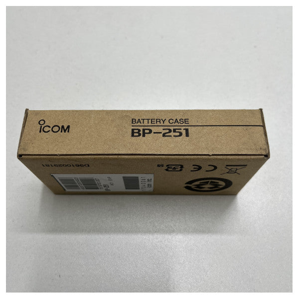 Étui de batterie ICOM Black pour la batterie AA - BP251