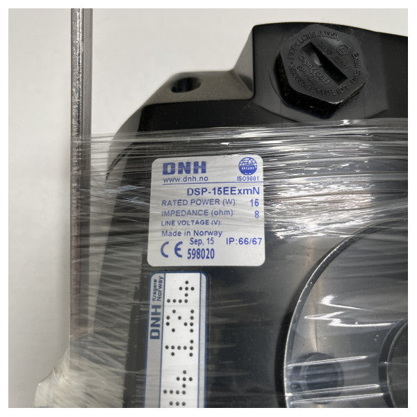 DNH Głośnik przeciwwybuchowy - tuba czarny 100V 25W - DSP-15EExmN