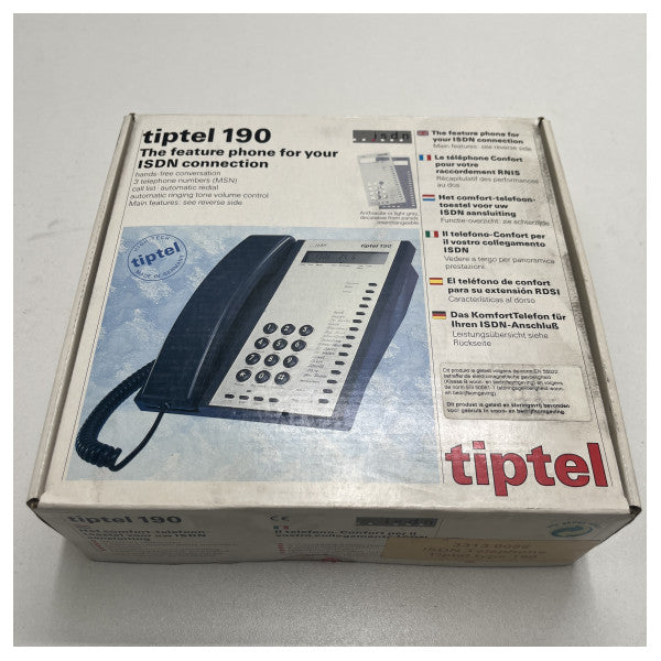 Zehenspitzen 190 ISDN Telefongrau - 4005579154846