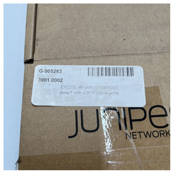 Juniper Network Switch Ex2200 48-Port 4G-Ex2200-48P-4G