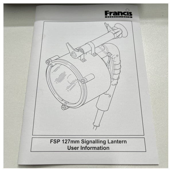 Francis Signaling Aldis Lantern Kit FSP127 MK5 12V