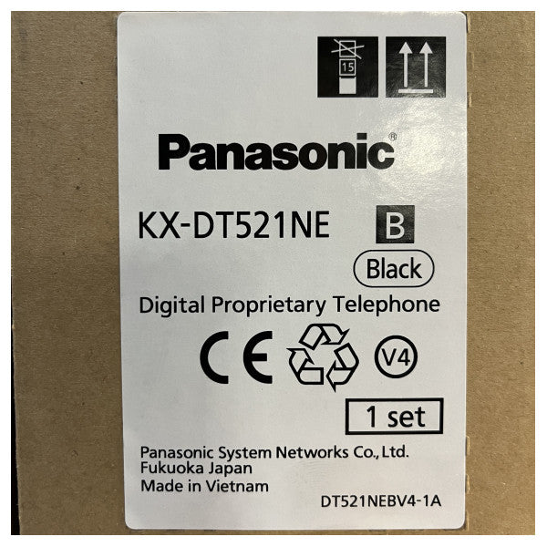 Ċentru Panasonic Telefon Diġitali - KXDT521Neb