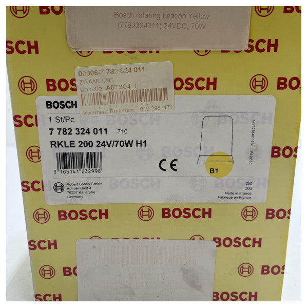 BOSCH ROTATING BACON Jaune | lumière clignotante - 7 782 324 011