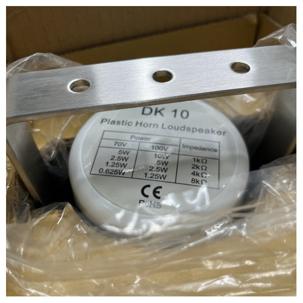 Jagro Horn Speaker 100V White DK10-PP