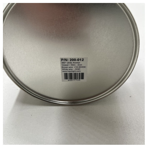 Lopolight Anchor Light 360 ° White | Top Light 12/24V - 200-012