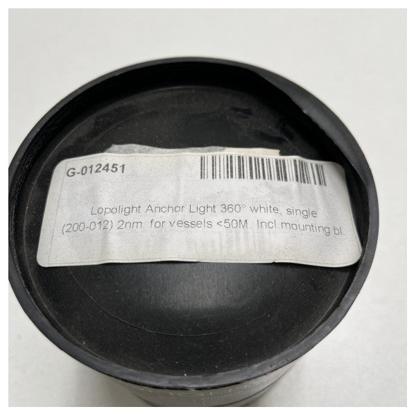 Lopolight Anchor Light 360 ° White | Top Light 12/24V - 200-012