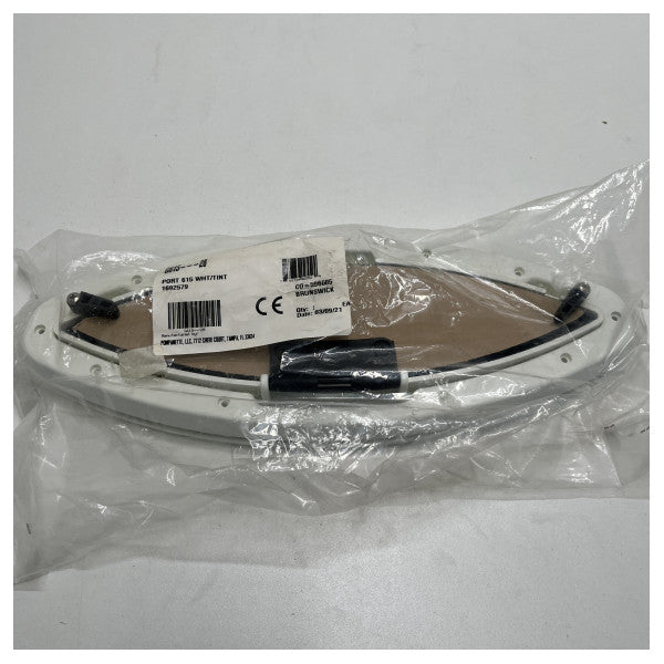 Bomar G615---28 öppningsbar eclipse porthole vit