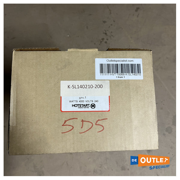 Βιομηχανικός θερμαντήρας δεξαμενής Kim Hotstart 4000W - K-SL140210-200