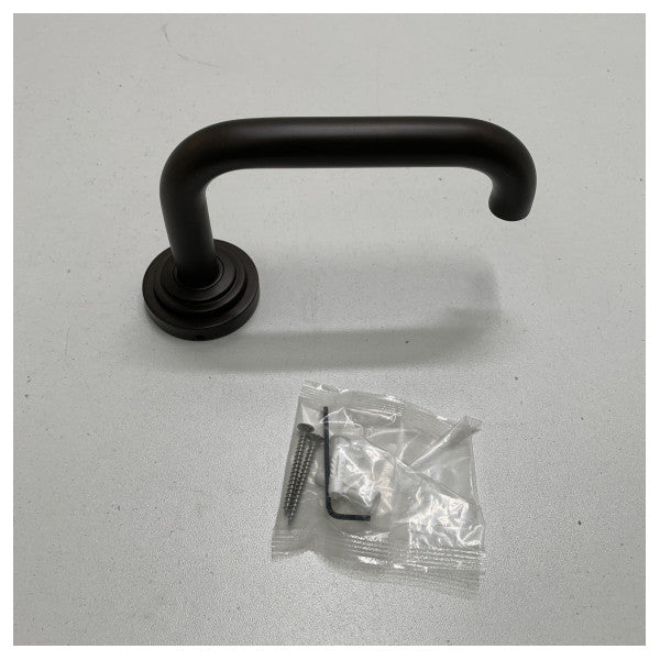 Suporte para papel em bronze Samuel Heath N7637F-RH-CTB