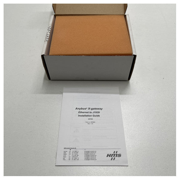 Anybus X -Gateway Ethernet nach J1939 Gateway - Ab7665