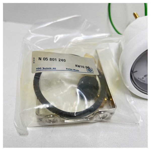 VDO ocean line 12-24V quarz saat beyaz - N 03 270 602