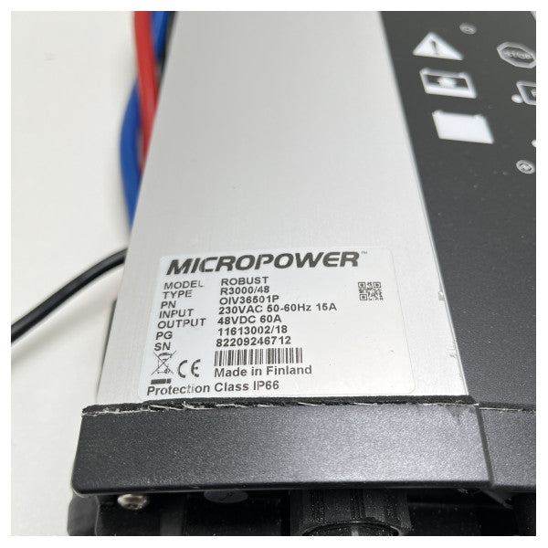 MicroPower R3000 / 48 3000W / 48V Chargeur de batterie - OIV36501P