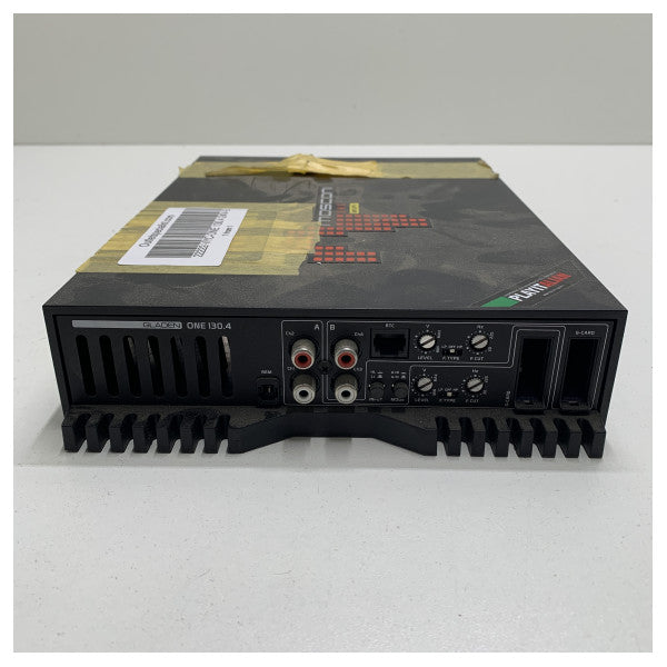 Używany wysokiej jakości wzmacniacz Mosconi ONE 130.4 4x 130W 24V