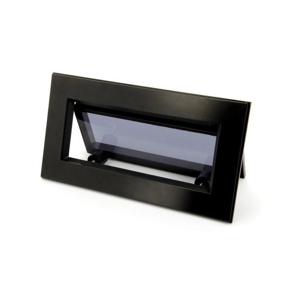 Vetus PL711 en aluminium Patrijspoort 156 x 303 mm noir