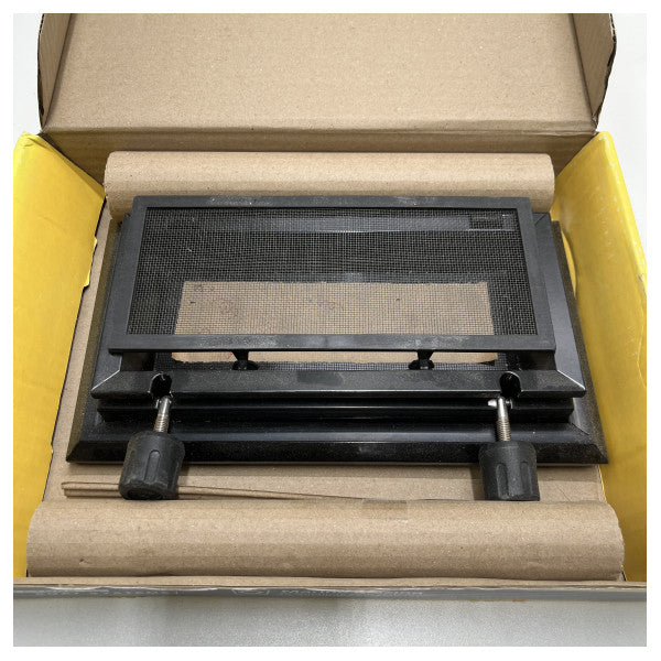 Vetus PL711 アルミ舷窓 156 x 303 mm ブラック