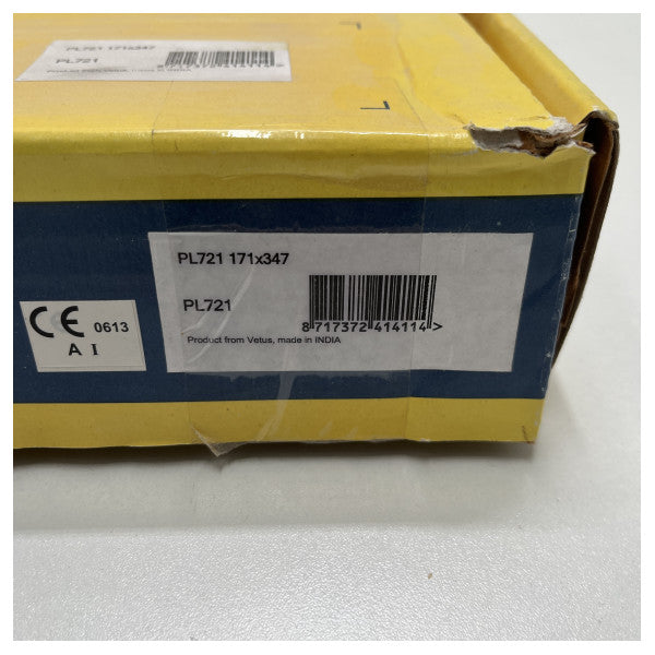 Vetus PL721 φινιστρίνι αλουμινίου 171 x 347 mm