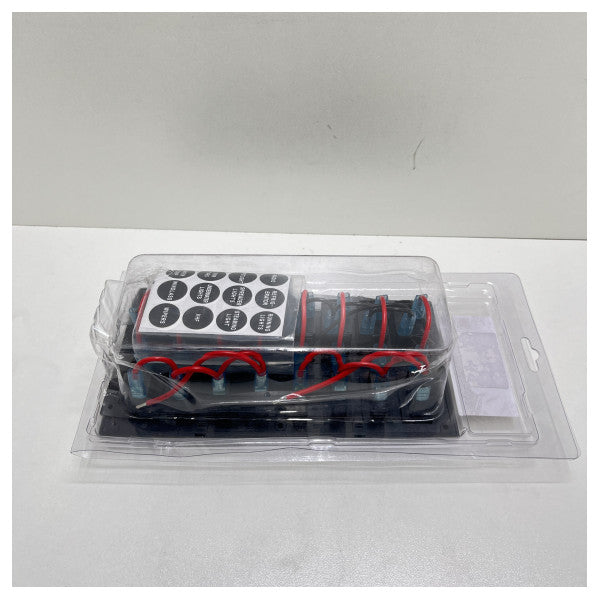 8-позиційний перемикач Allpa чорний 12В