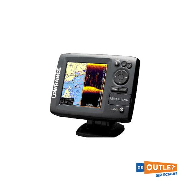 Lowrance Elite 5 DSI multifunctionele fishfinder