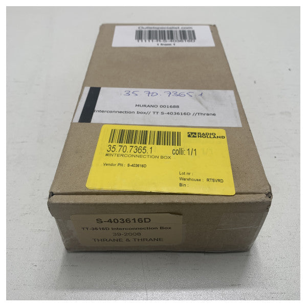 Cobham Sailor TT-3616D Interconnection Box-S-403616D