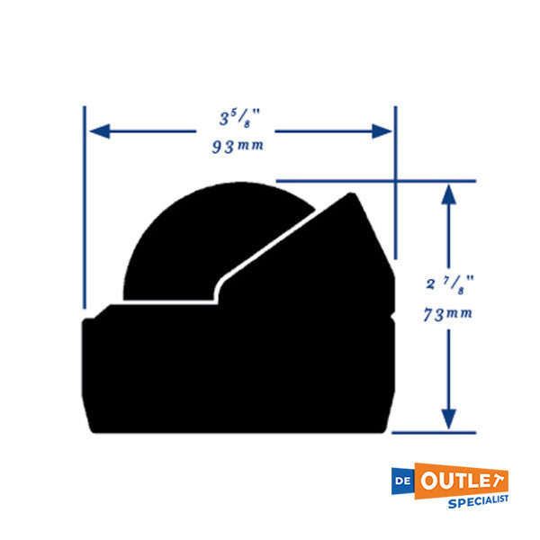 Компас Ritchie S-53G Explorer поверхневого монтажу сірий