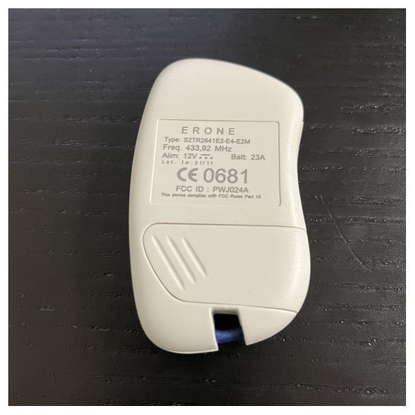 Télécommande à 2 fonctions opacmare 12V-S2TR2641E2-E4-E2M