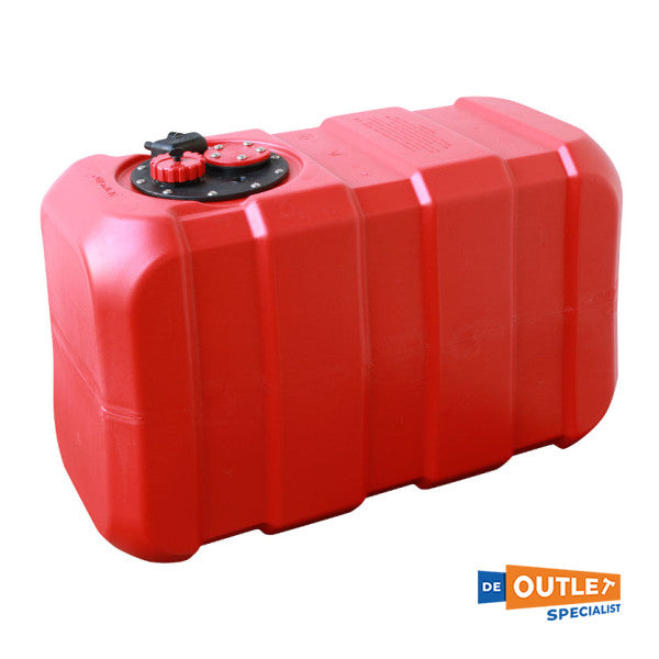 Puede combustible | Tanque de gasolina 62L White 66 x 30 x 41cm - SE2029