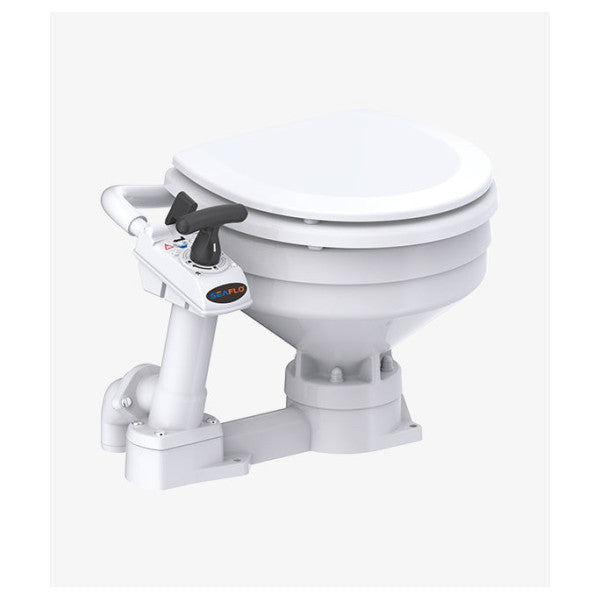 Seaflo Manual Manual Marine Toilet-SFMTM-01-R