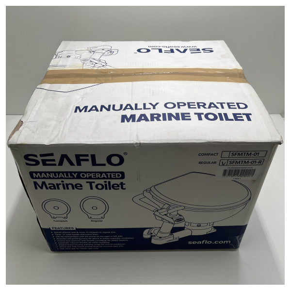 Seaflo Manual Manual Marine Toilet-SFMTM-01-R