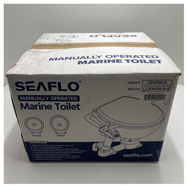 Seaflo Manual Manual Marine Toilet-SFMTM-01-R