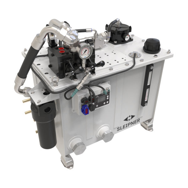 Qawwa tal-ġenb tal-pruwa idrawlika u kit tal-ġibda tal-poppa 250 kgf - 24V