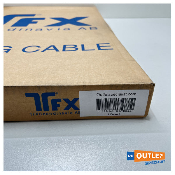 Longueur du câble de direction ultraflex 6 mètres de type ssc730600