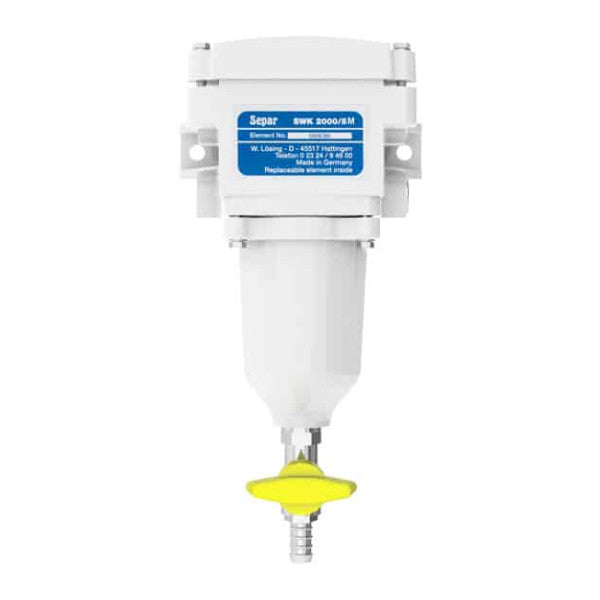 مرشح الوقود المنفصل SWK2000/5 فلتر الوقود SWK2000/5 - فاصل الماء 300 لتر في الساعة