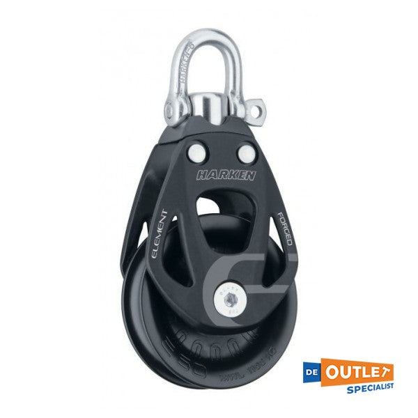 Harken Element 60 mm single block met swivel - 6260