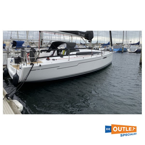 Dehler 34C hull sticker with logo - TBZ3454 - RAL7047