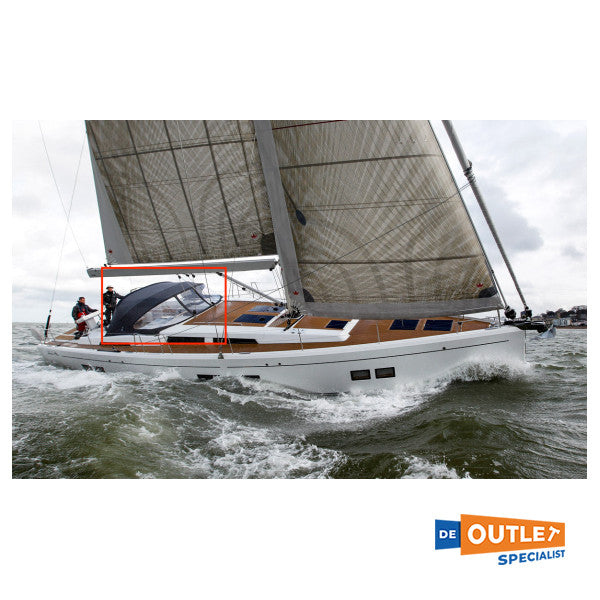 Hanse Cadre du capot de pulvérisation en acier inoxydable pour Hanse 548 - TBZ3656