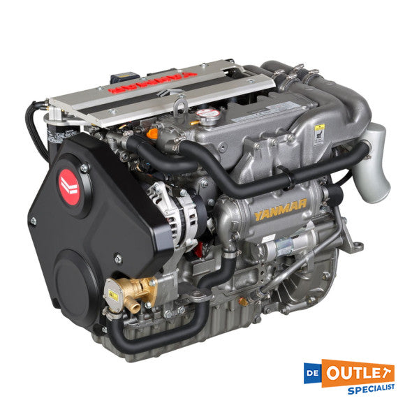 Yanmar 4JH110 110 HP Marine Marine Diesel avec ZF25A CRUTTHING-4JH110-CR-ZF25A