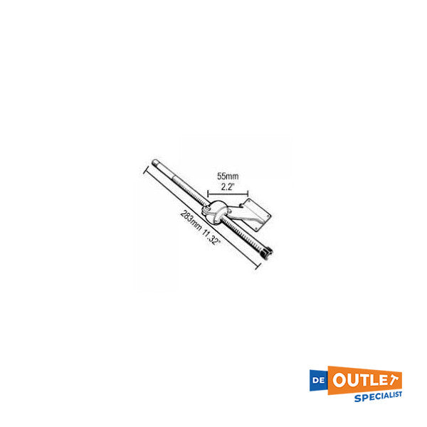 ULTAFLEX S62SS Rustfritt stålforbindelsessett Fast - 41555F