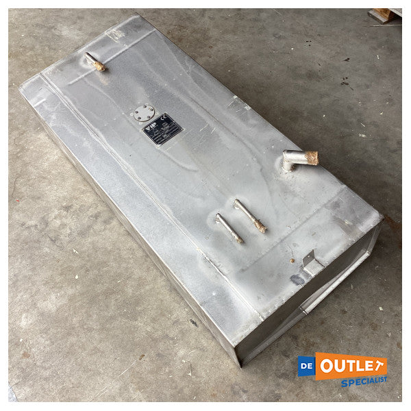 Паливний бак VIP 200 л з нержавіючої сталі 123 x 54 x 31 см