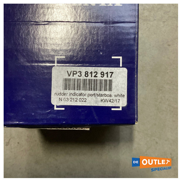Індикатор керма Volvo Penta EVC лівий/правий борт білий - 3812917 - 3812917