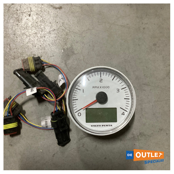Volvo Penta EVC Takometre 4000 rpm beyaz - 21628159