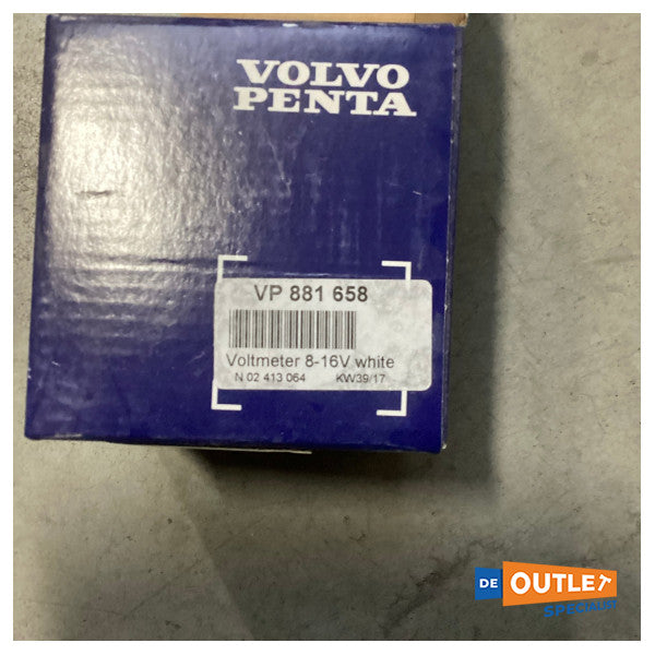 Volvo Penta Spannungsmesser 8-16v weiß - 881658